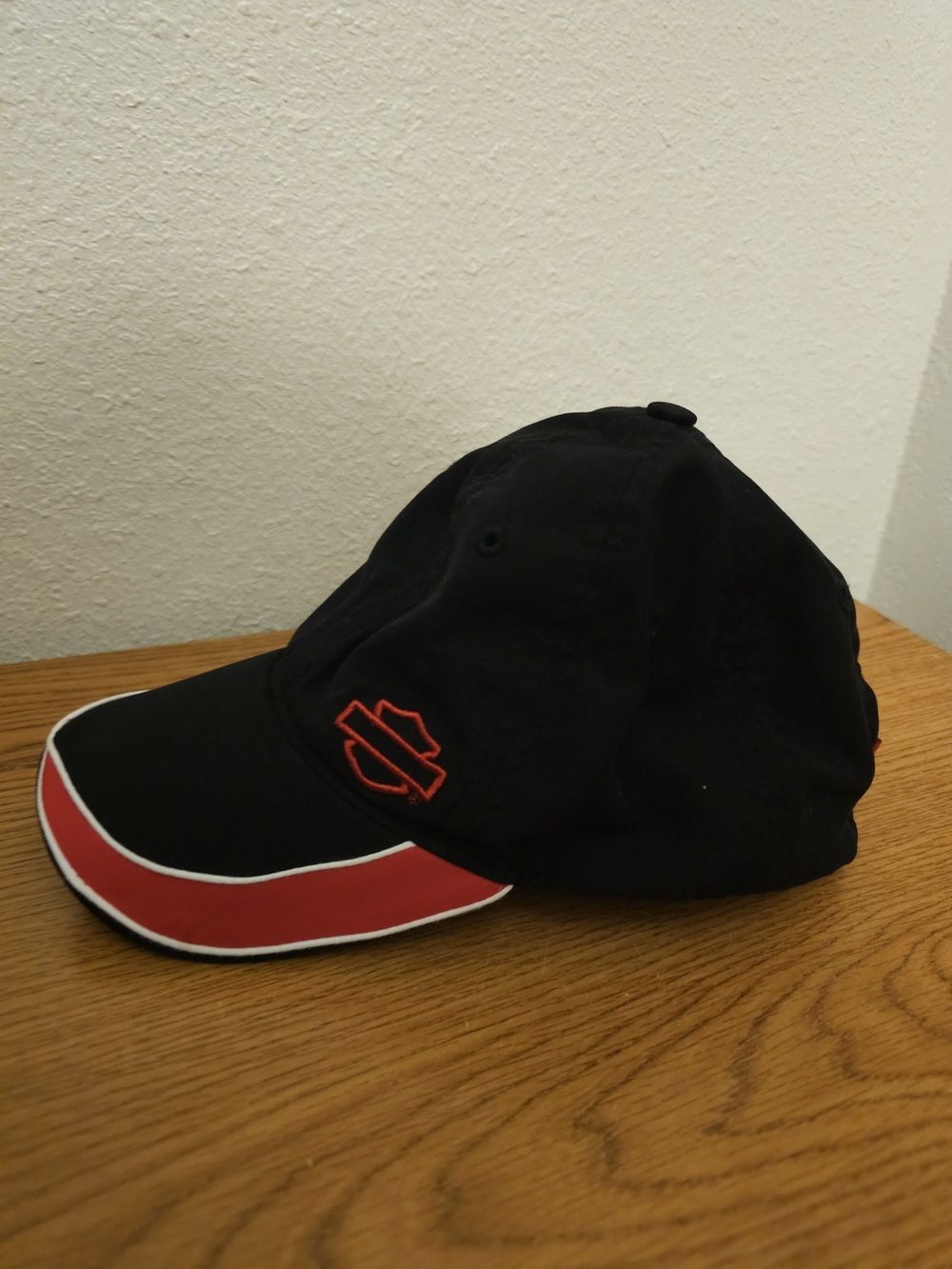 Harley-Davidson Youth Baseball Cap Hat Red Logo Motorcycles